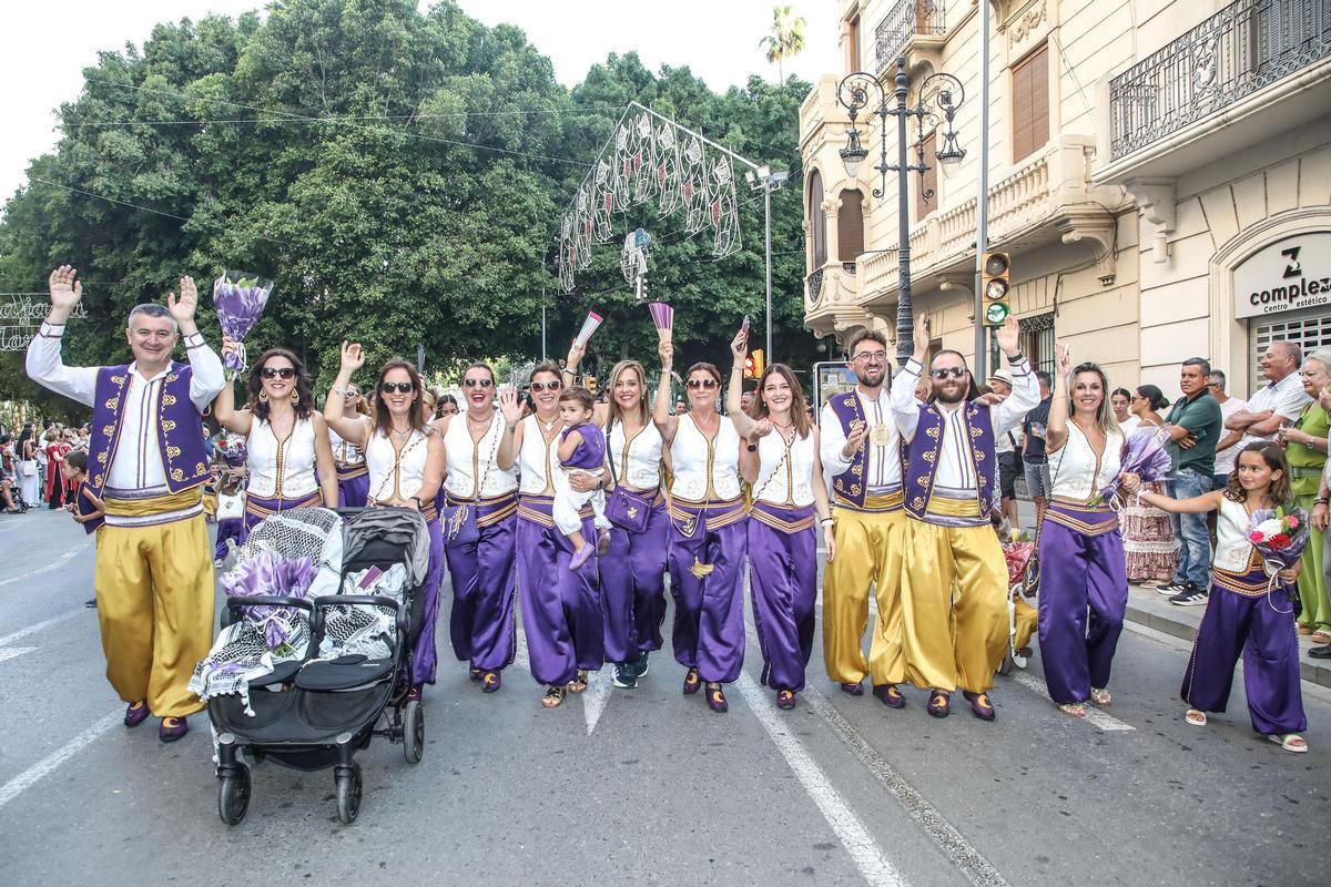Ofrenda de flores de las fiestas de La Reconquista y de Moros y Cristianos 2025 en Orihuela