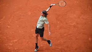 Stefanos Tsitsipas, muy sólido