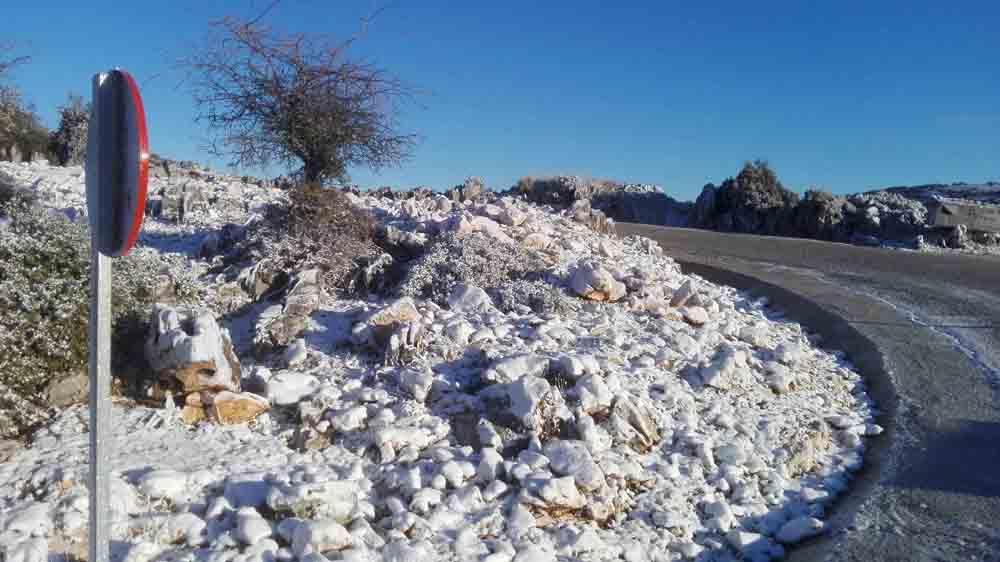 Nieve en Cabra