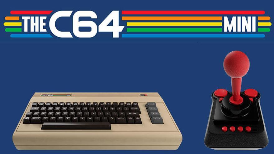 THEC64 Mini es una revisión bajo licencia del Commodore 64.