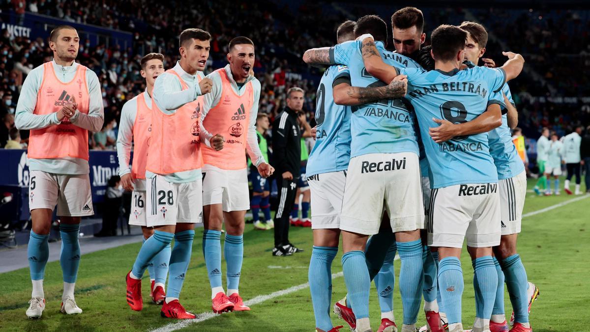 El Levante - Celta, en imágenes