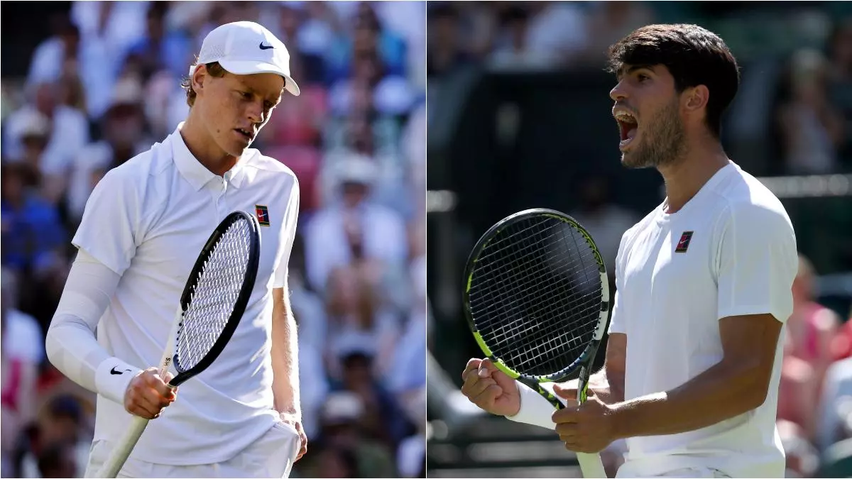 Así está el ranking ATP antes de la final de Wimbledon 2025 entre Alcaraz y Sinner
