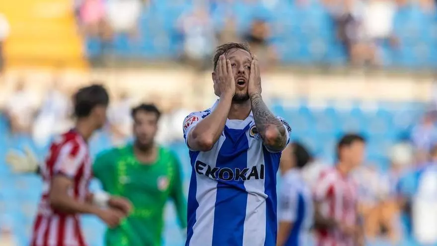 El Hércules cae ante el Atlético Madrileño y suma su segunda derrota seguida