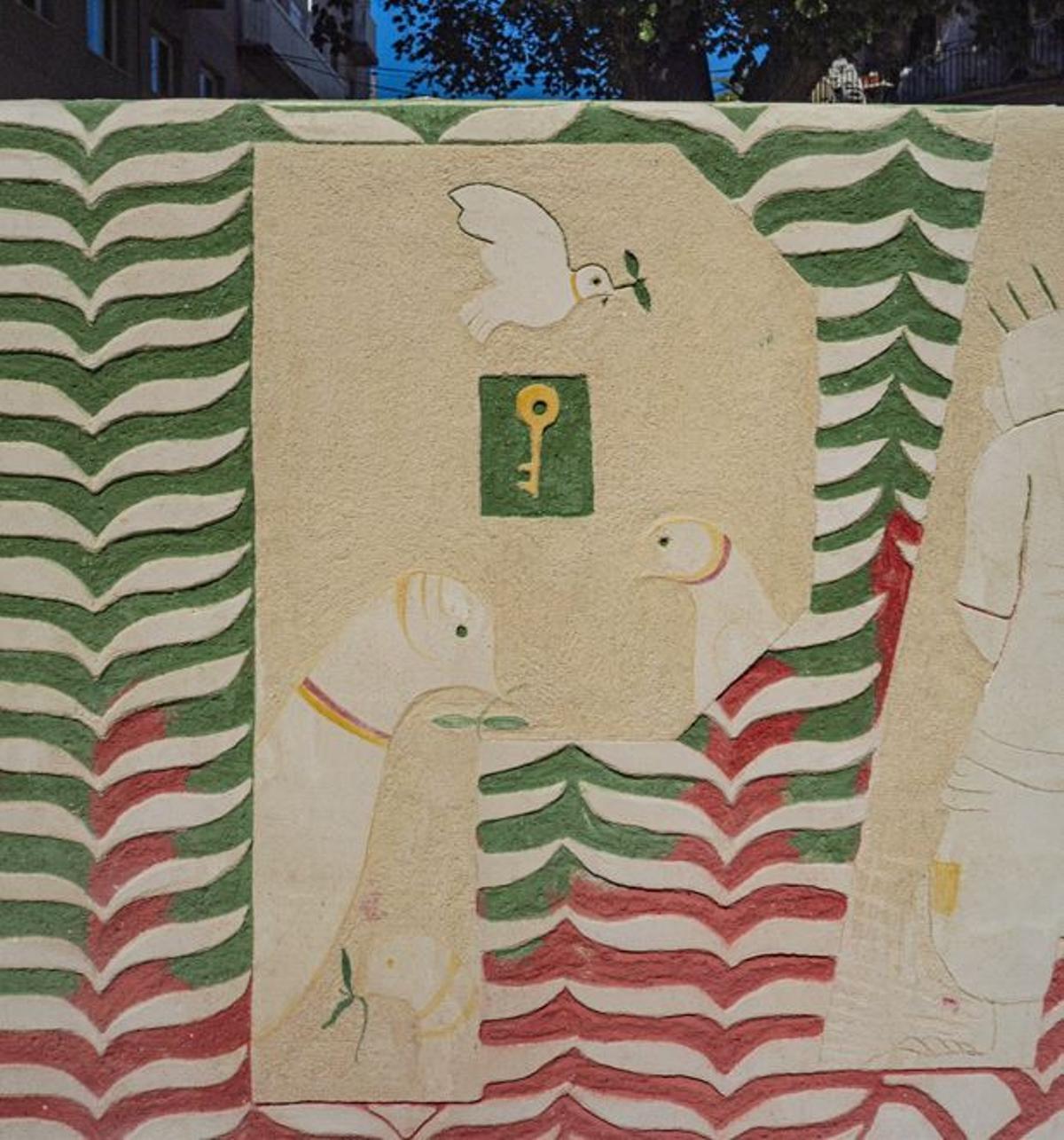 Detalle del mural