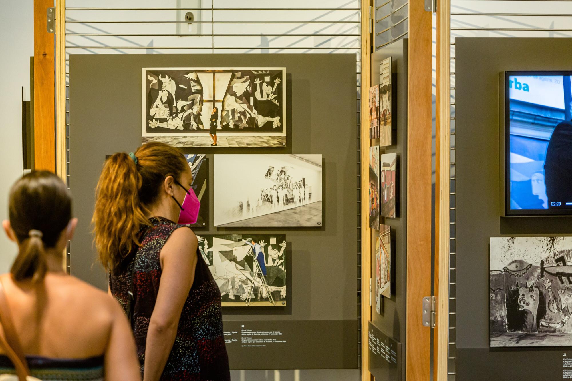 Exposición sobre el Guernica en Benidorm