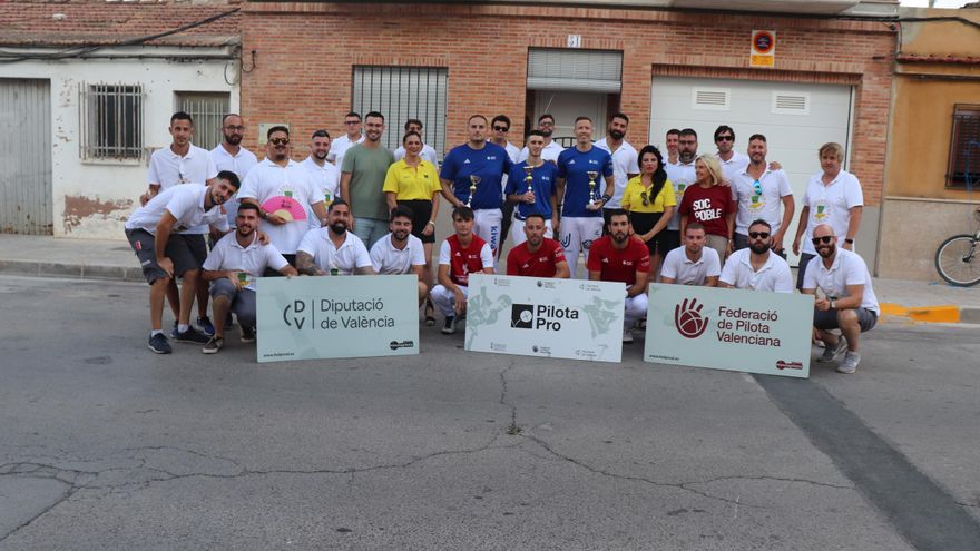 Taller de pilota i gran partida de galotxa per les festes de Bétera