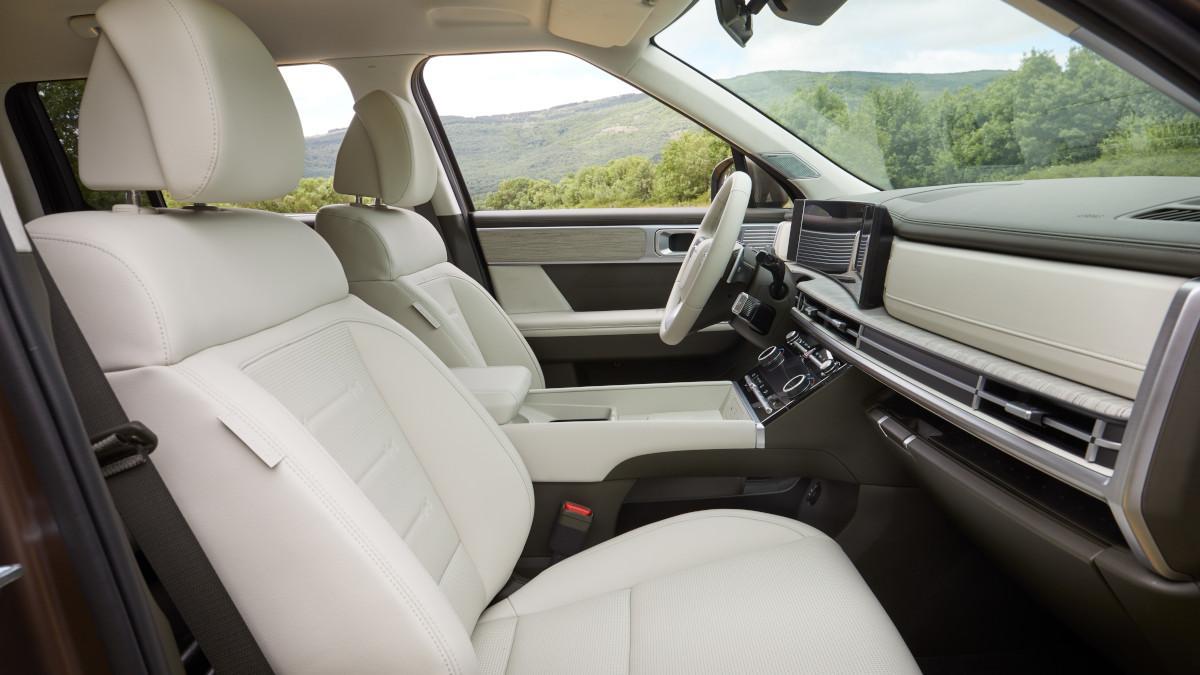 Interior del Hyundai Santa Fe