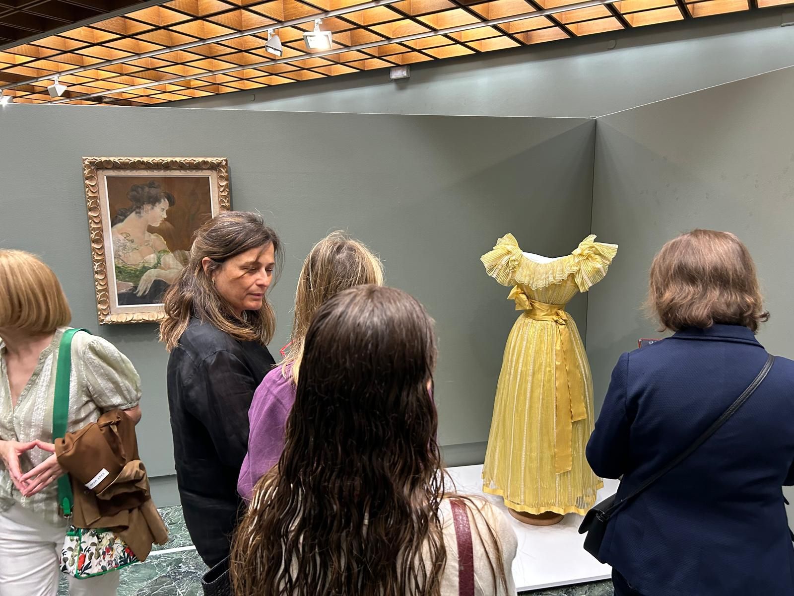 Inauguración de la exposición "Libertad encorsetada" en el Museo Evaristo Valle