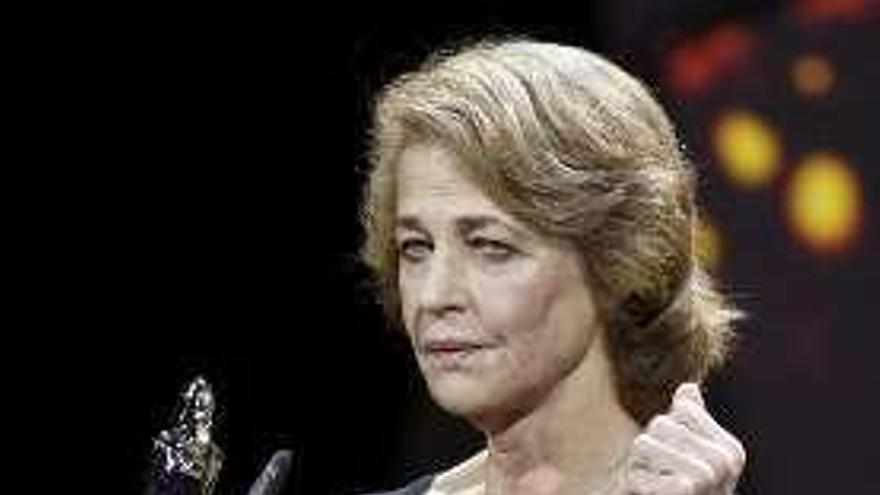 Charlotte Rampling.