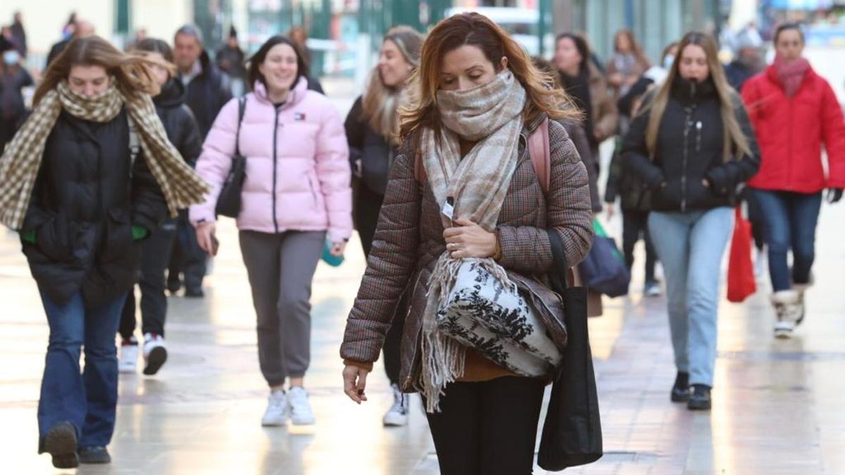 El frío azota Valencia