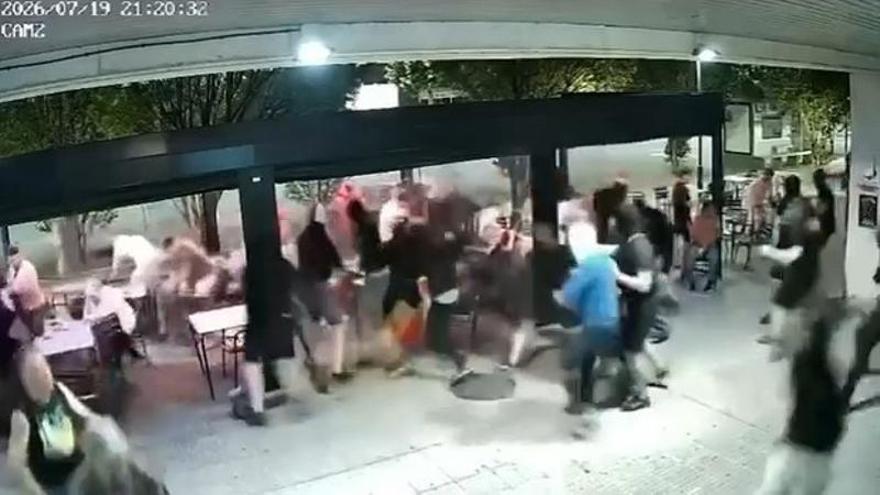 Varios detenidos por la agresión a un grupo de militares que veían la final del Mundial en Navarra