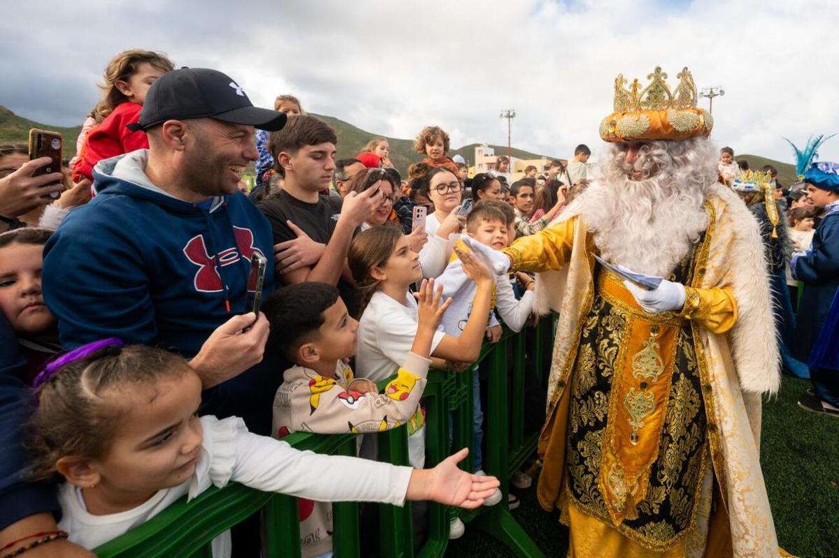 Llegada de los Reyes Magos de Oriente a Gáldar