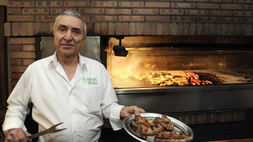 José Luis Otero, ayer, en El Gaucho. |  Bernabé/Javier Lalín