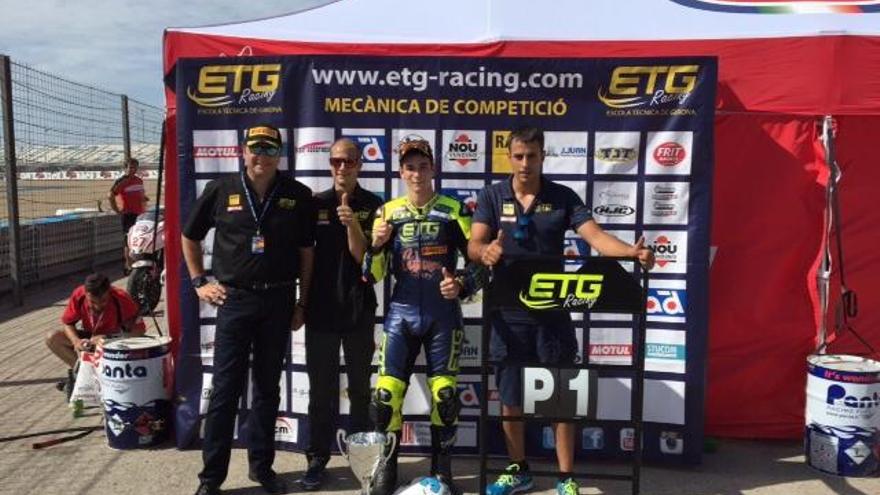 Xavi Pinsach guanya l&#039;European Junior Cup by Honda