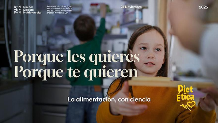El Consejo General de Colegios Oficiales de Dietistas-Nutricionistas lanza la campaña “Alimenta ConCiencia” en el mes de noviembre con motivo del Día del Dietista-Nutricionista 2025