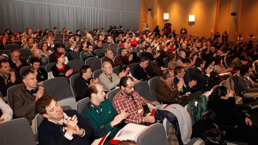 Participantes ayer en la jornada de trabajo del plan estratégico de Gijón, en el Palacio de Congresos.