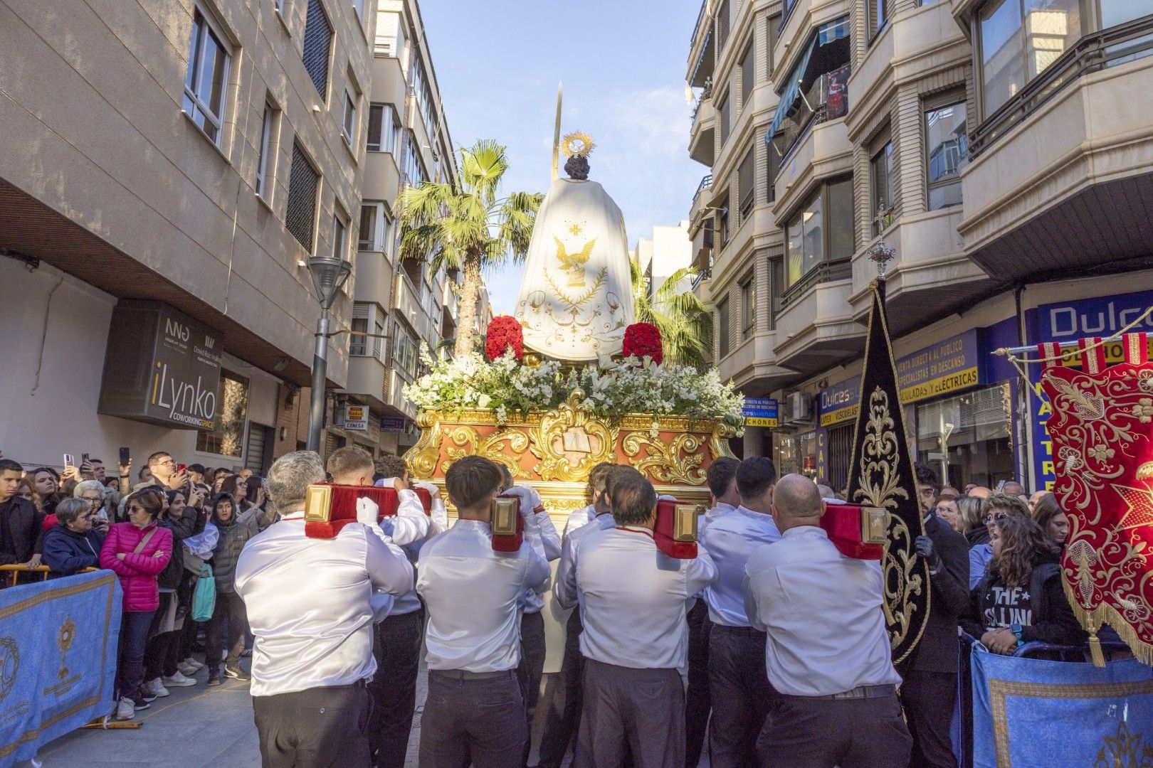 Las imágenes de la procesión del Encuentro del Domingo de Resurrección en Torrevieja