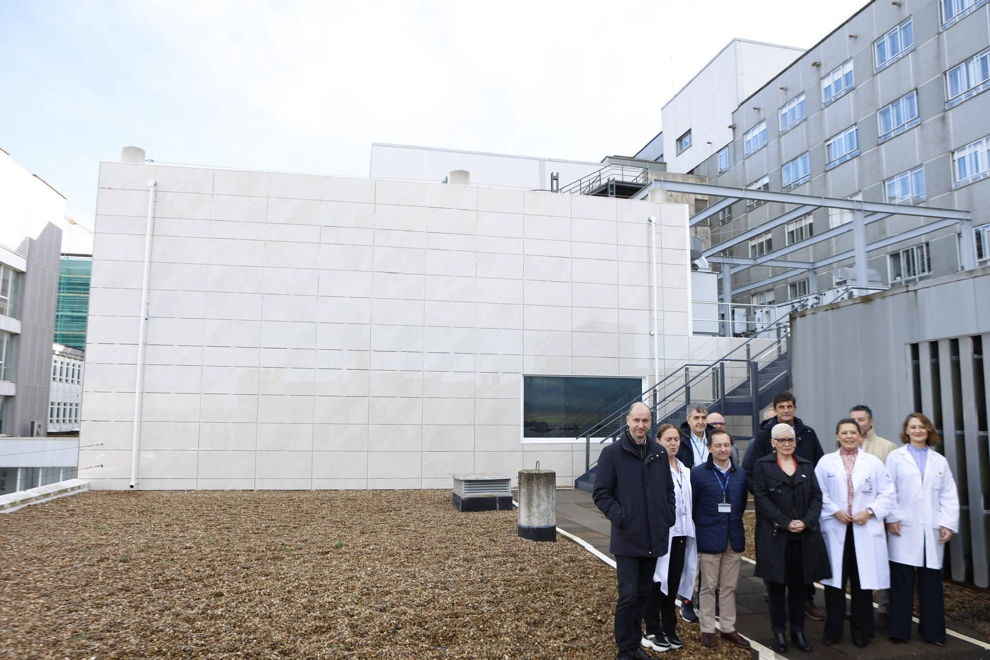 Las obras del recrecido del Hospital de Cabueñes, en imágenes