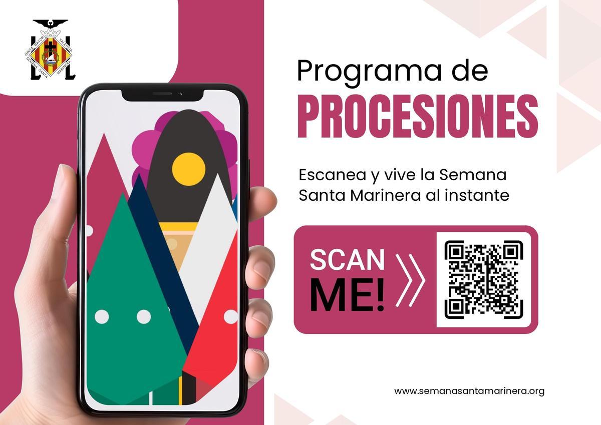 Aplicación de la Semana Santa Marinera de València 2026.