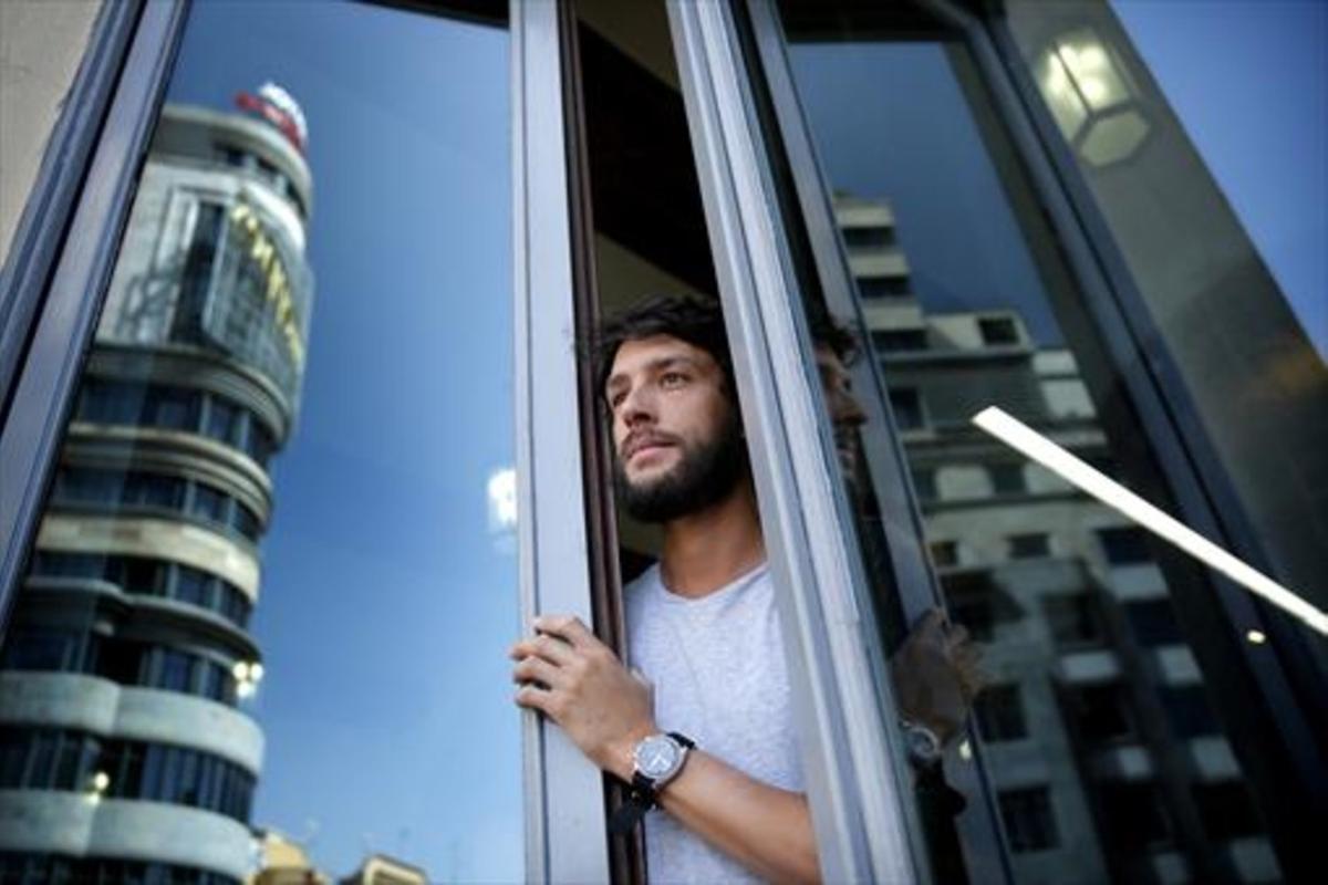 Sergio Álvarez Leiva, a les oficines de la seva empresa situades en plena Gran Vía madrilenya