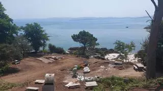 La Xunta prevé acabar en agosto las obras de mejora en la isla de Ons