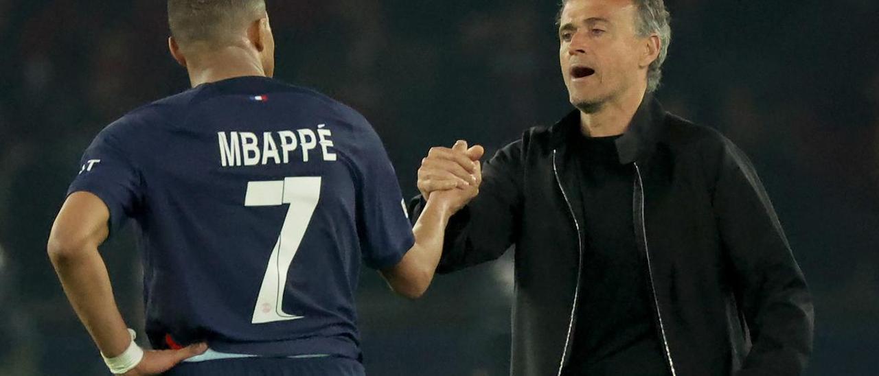 Luis Enrique sobre la salida de Mbappé: "No cambia nada"