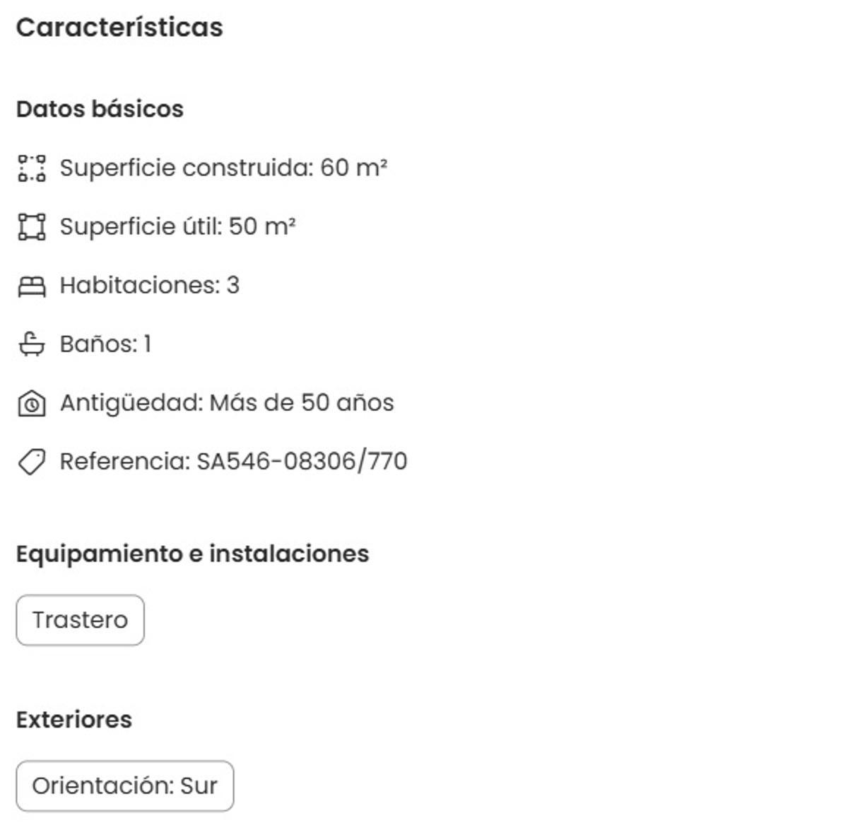 Características.