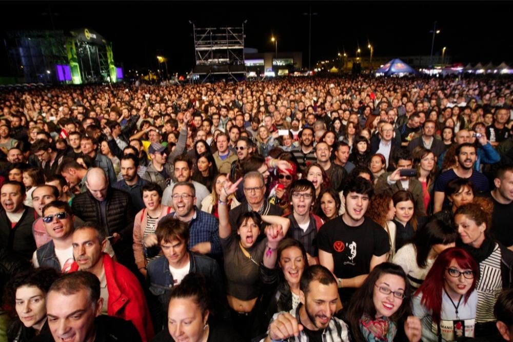 Ambientazo en el SOS 4.8 la noche del viernes