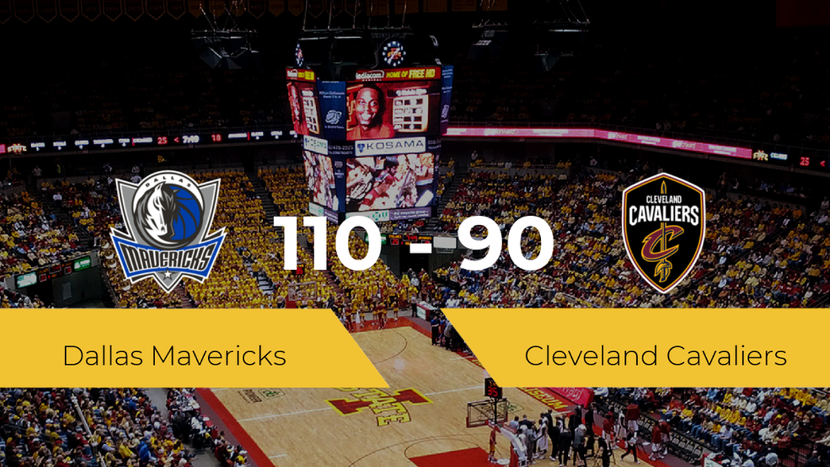 Dallas Mavericks se impone por 110-90 frente a Cleveland Cavaliers