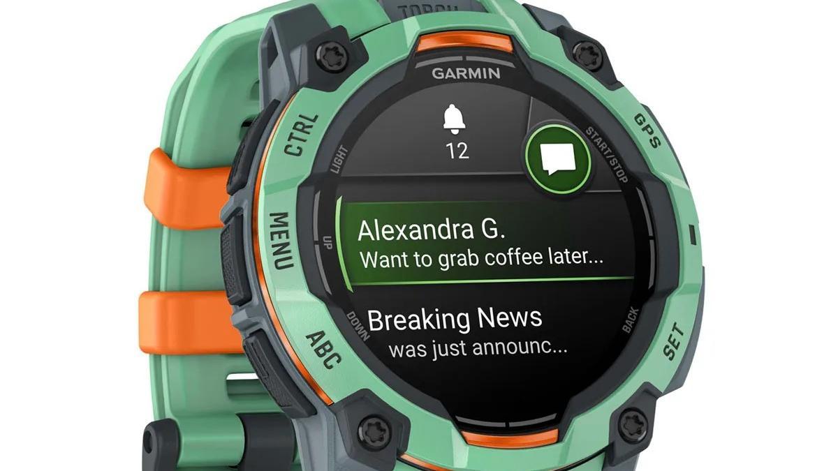 Yeniden tasarlanmış Garmin Sports saatleri de öyle
