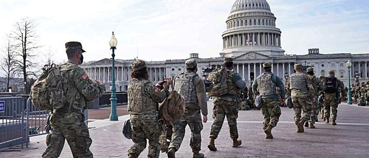 La Guardia Nacional en Washington.