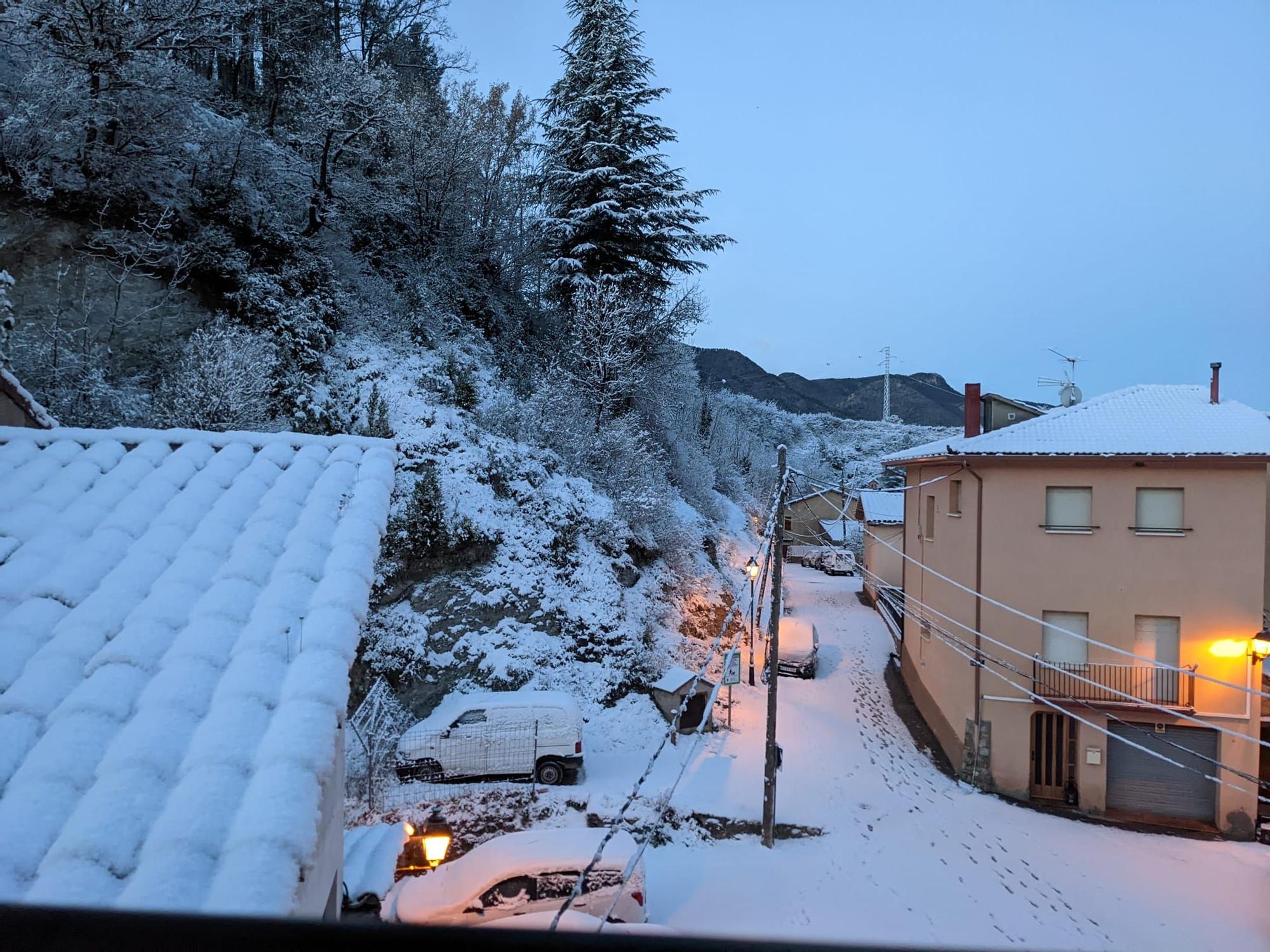 Paisatges nevats al Berguedà