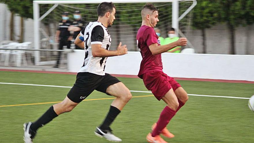 Lance de un partido del Castellonense esta temporada.