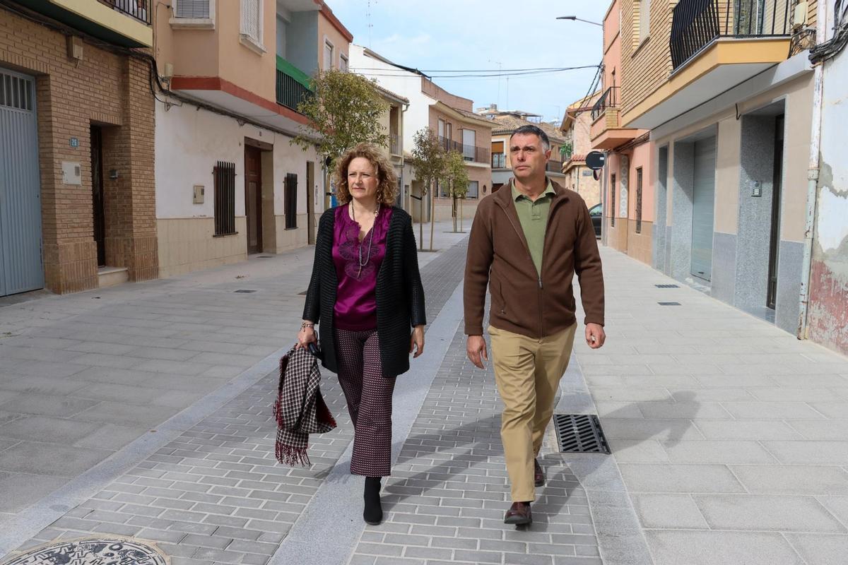 Recorrido por algunas calles ya reurbanizadas en Torrent.