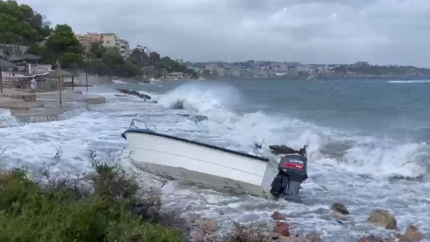 Vídeo/Borrasca Aline en Mallorca: Vientos de hasta 95 kilómetros por hora y escasas lluvias