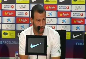 Mascherano afirma que donaria la Pilota d’O a Messi, ja que en una temporada ha marcat més de 80 gols