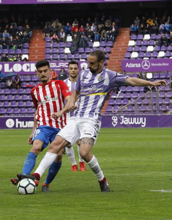 Valladolid - Sporting, en imágenes