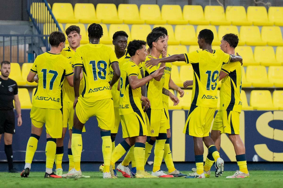 El filial amarillo cerró el partido en la segunda parte con el gol de César Bonafé.