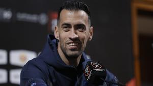 El centrocampista del FC Barcelona Sergio Busquets.