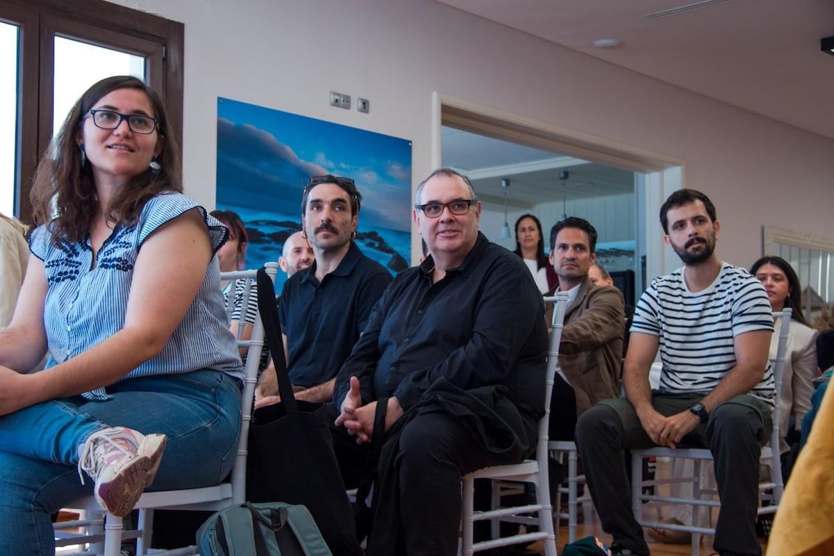El guionista y productor Pepe Coira durante la última edición del laboratorio.