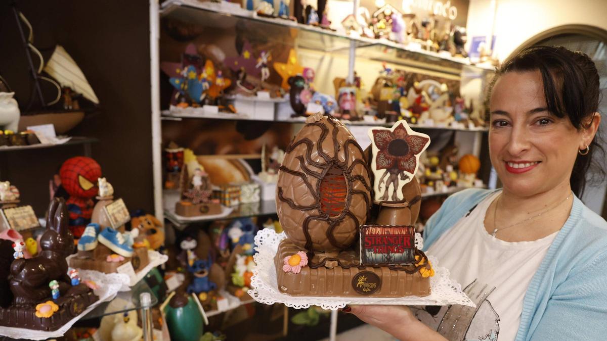 Las delicias de Pascua de una confitería de El Llano, en imágenes