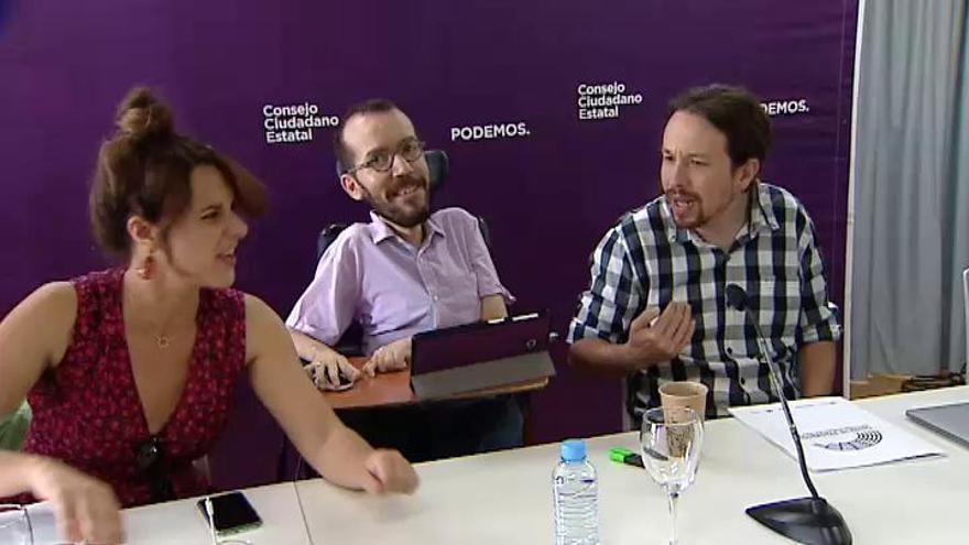 Pablo Iglesias destituye a Pablo Echenique como secretario de organización