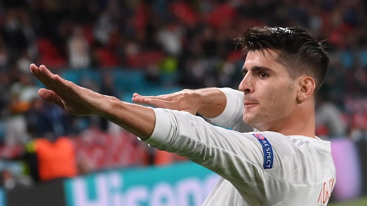 Morata, un fijo de Luis Enrique