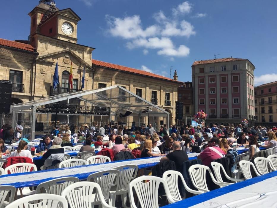 Comida en la calle en Avilés 2017