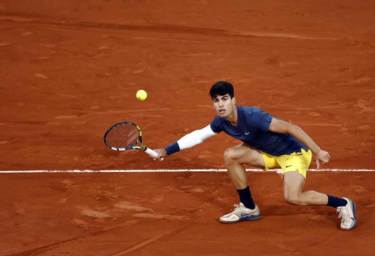 Roland Garros | Stéfanos Tsitsipas - Carlos Alcaraz. Roland Garros | Stéfanos Tsitsipas - Carlos Alcaraz.