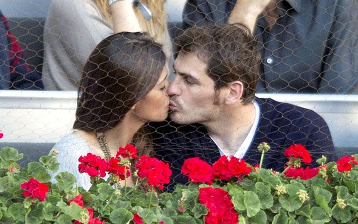 Los besos de Iker Casillas y Sara Carbonero: en el Master Series de Madrid