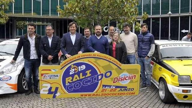 La prueba de la Escudería Lalín-Deza fue presentada en la mañana de ayer en el Ayuntamiento de Lalín. // Bernabé/Javier Lalín