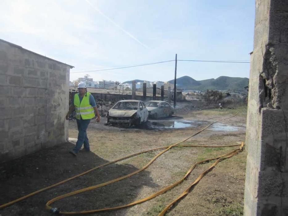 El incendio estuvo controlado alrededor de las 16:00 horas