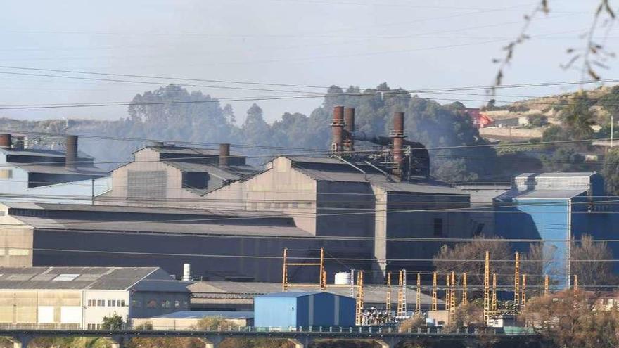 Instalaciones de Ferroatlántica en Arteixo, donde está prevista la planta de silicio solar.