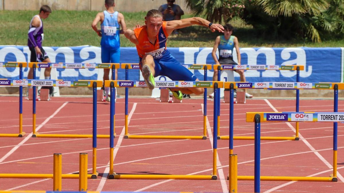 Uno de los atletas que participaron en el campeonato nacional Sub-20 el año pasado en Torrent